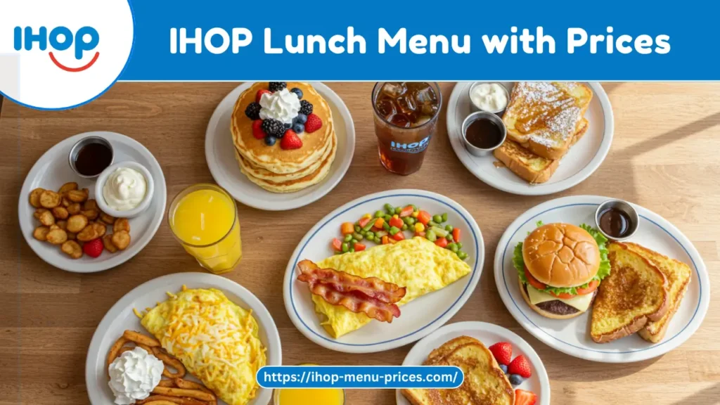 IHOP Lunch Menu with Prices
